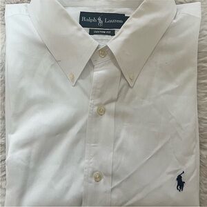 White long sleeve button up